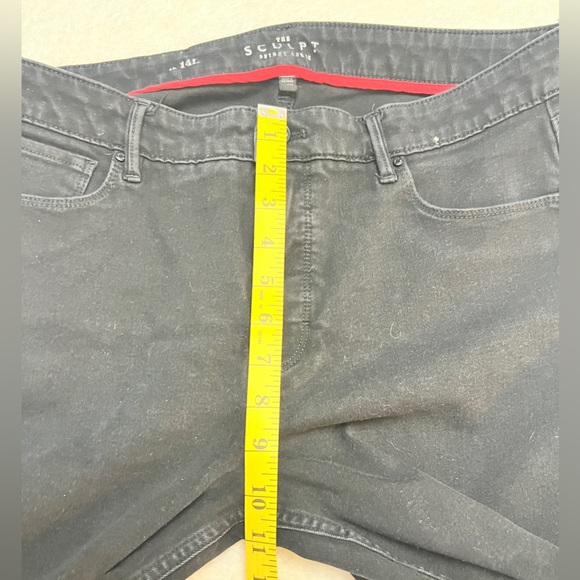 White House Black Market The Sculpt Skinny Ankle Jeans Size 14 L - Picture 7 of 8